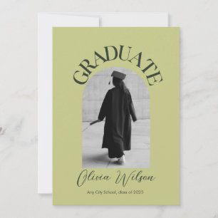 Convite graduação Moderna Elegante chique