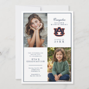 Convite Graduação na Universidade de Auburn
