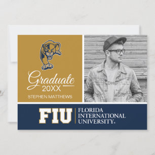 Convite Graduação Panthers FIU