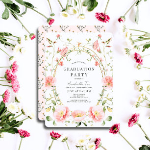 Convite Graduação Por Aquarela Cor-De-Vinho Cor-De-Cobra R