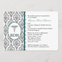 Graduação RDH Higienista dentária Higiene damask
