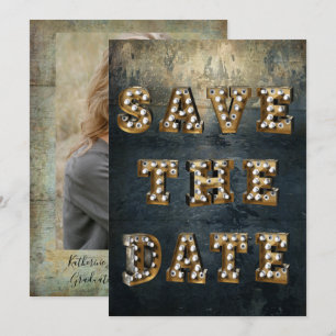 Convite Graduação Salva As Luzes Do Teatro Marquee De Da