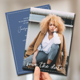 Convite Graduação Salvar a Foto da Data