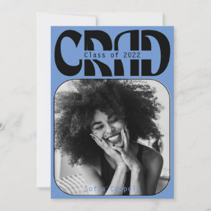 Convite Graduação Típica Típica Gótica Azul 2022 Invi