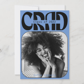 Convite Graduação Típica Típica Gótica Azul 2022 Invi