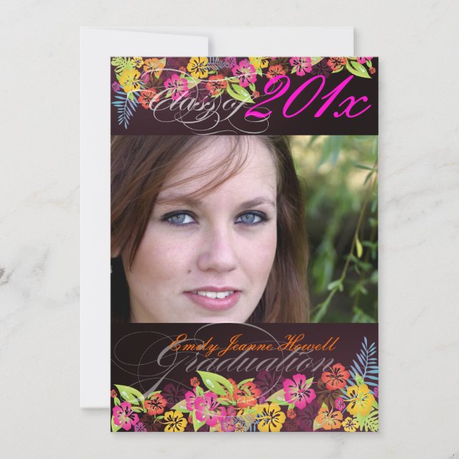 Convite Graduações de PixDezine Trendy (Frente)