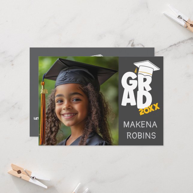 Convite Graduado  (Frente/Verso In Situ)