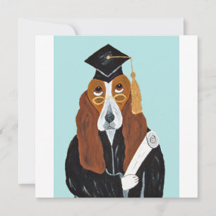 Convite Graduado em Basset Hound