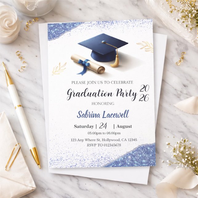 Convite Graduation announcement, class of 2026 (Criador carregado)