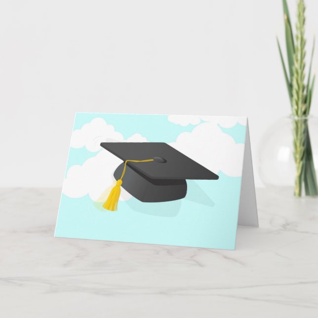 Convite Graduation announcement, "I Did It!" (Frente)