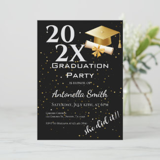 Convite Graduation Invitation