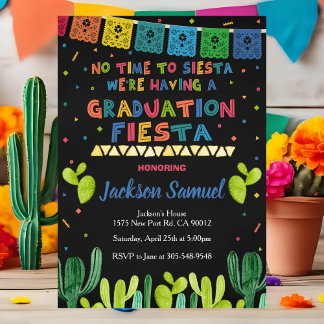 Convite Graduation Mexican Fiesta Invitation Grad Party