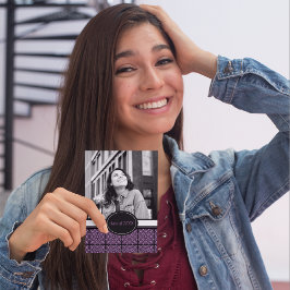 Convite Graduation Party Invitations [Purple]