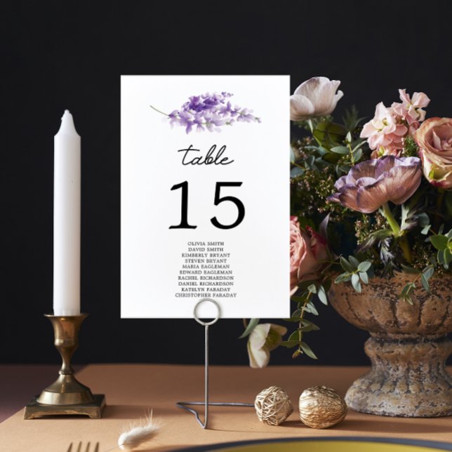 Convite Gráfico de Assentos de Mesa Número para Casamento  (Criador carregado)