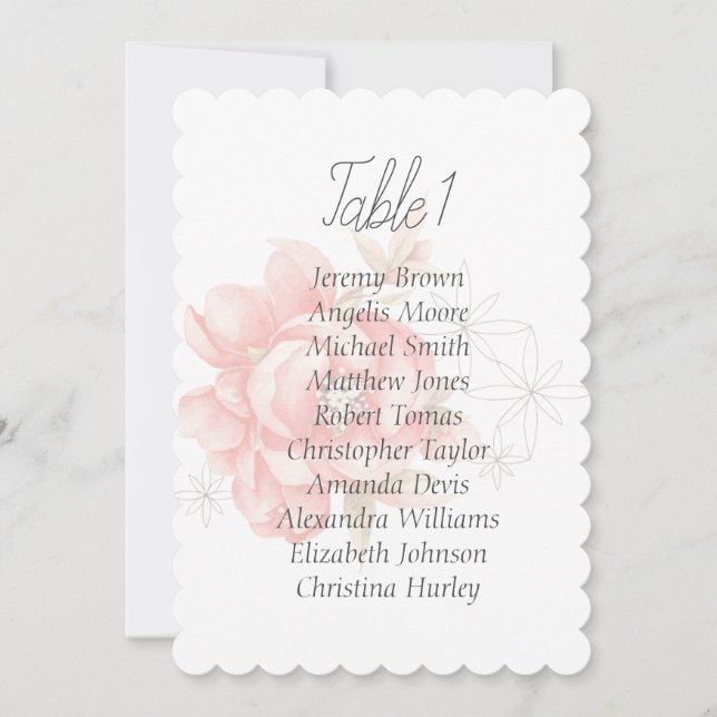 Convite Gráfico de assentos de peões vermelhos modernos em (Frente)