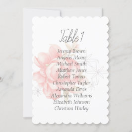 Convite Gráfico de assentos de peões vermelhos modernos em