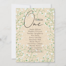 Convite Gráfico de Assentos Russos das Flores do Ar