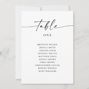 Convite Gráfico de Casamento Minimalista   Script Moderno