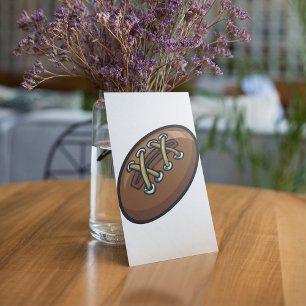 Convite Gráfico de diversão de rugby