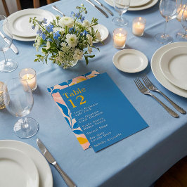 Convite Gráfico de lugares da tabela Lítiógrafo Moderno