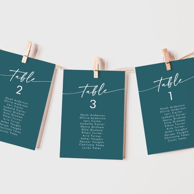 Convite Gráfico de Sentados com Azul-Teal Boho Chic (Criador carregado)