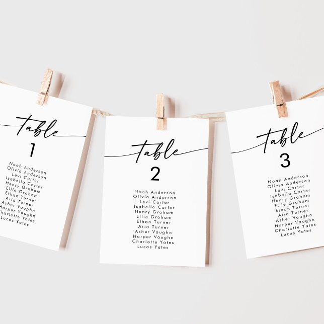 Convite Gráfico de Sentados de Boho Chic Black and White H (Criador carregado)