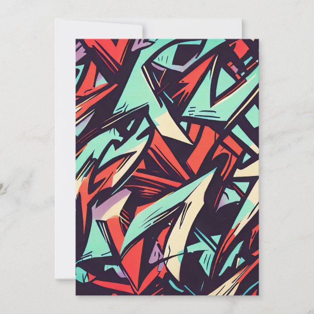 Convite Grafite moderno (Frente)