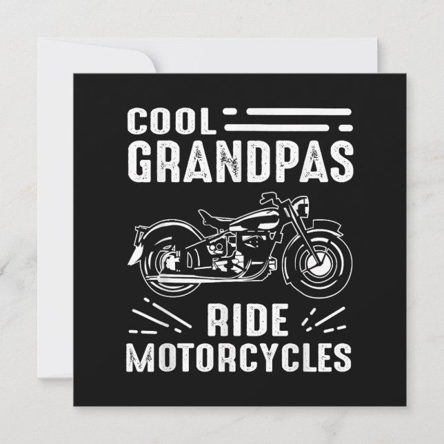 Convite Grand Padre Biker (Frente)