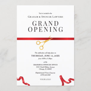 Convite Grande Abertura