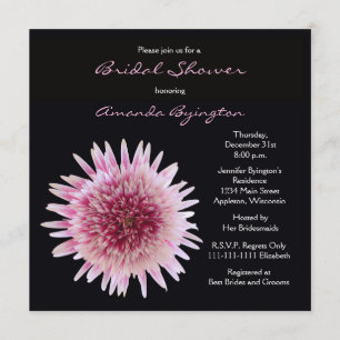 Convite Grande Chá de panela - Gerbera