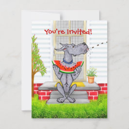 Convite Grande Dane SPIT Azul