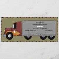 Convite grande do equipamento