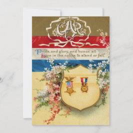 Convite Grande Exército de Flores da República