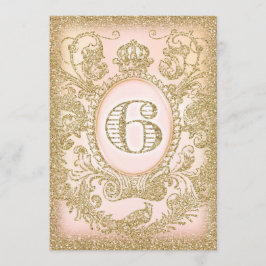 Convite Grande ideal do sexto aniversário