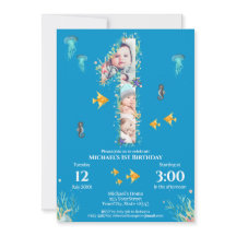 Grande primeiro aniversario Sob A Colagem De Fotos