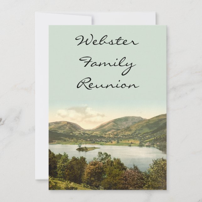 Convite Grasmere III, Lake District, Cumbria, Inglaterra (Frente)