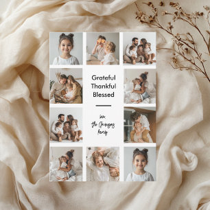 Convite Grata Graças Abençoado Fotos de Ação de Graças