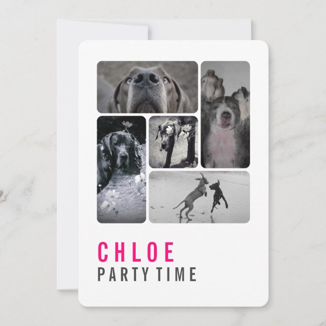 Convite Great Dane (Frente)