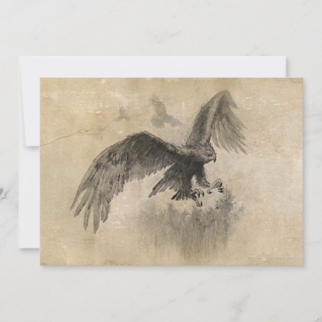 Convite Great Eagles Sketch (Frente)