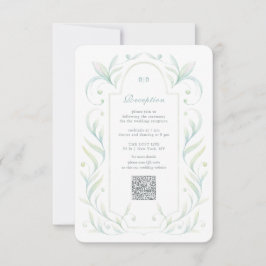 Convite Green deixa a placa de gabinete de Recepção de cas