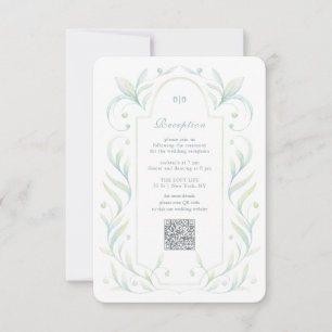 Convite Green deixa a placa de gabinete de Recepção de cas