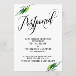 Convite Greenery adiou o lançamento da atualização de casa