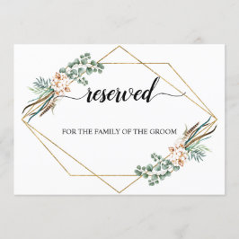 Convite Greenery Boho Cotton Sinal Reservado