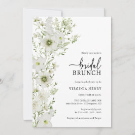 Convite Greenery Bridal Brunch