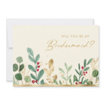 Greenery de Natal | Proposta Cream Bridesmaid