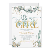 Greenery Eucalyptus | Chá de fraldas de Garota