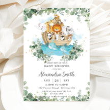 Greenery Noah é um Chá de fraldas neutro por gêner