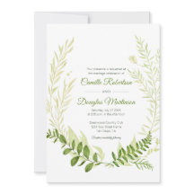 Greenery Russo Botânico Laurel Wreath Wedding |