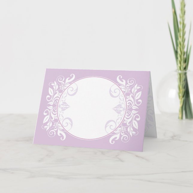 Convite Greeting card, wedding invitation (Frente)