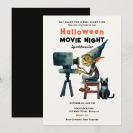 Convite Gremlin Gremlin Spooktacular Noite de Halloween